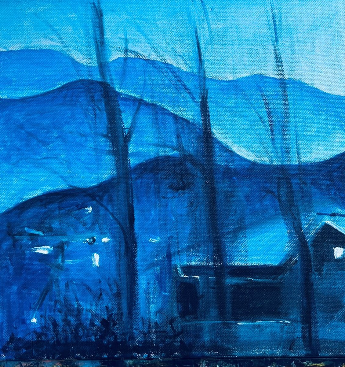  Hamlet In The Himalayas By Shabs Beigh, 12 X 12, Artwork For Sale On Artfinder