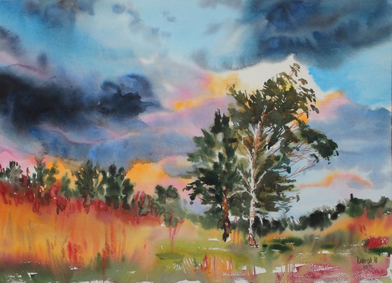 Before the rain