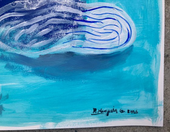 Flying into the clouds