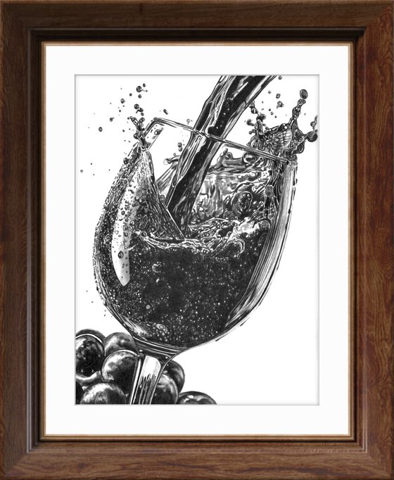 Red Wine Splash #2