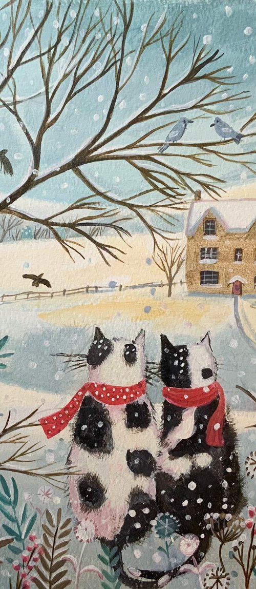 Snowcats by Mary Stubberfield