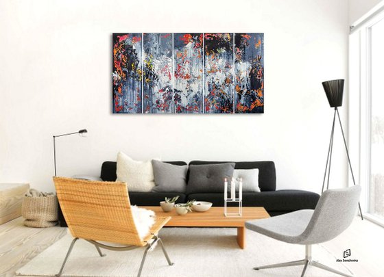 Abstract painting / Abstract 22123