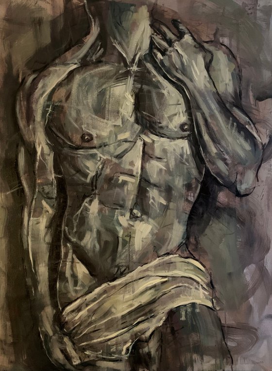 Naked male nude man