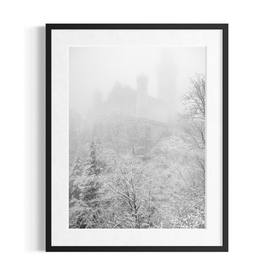 SNOW AND FOG