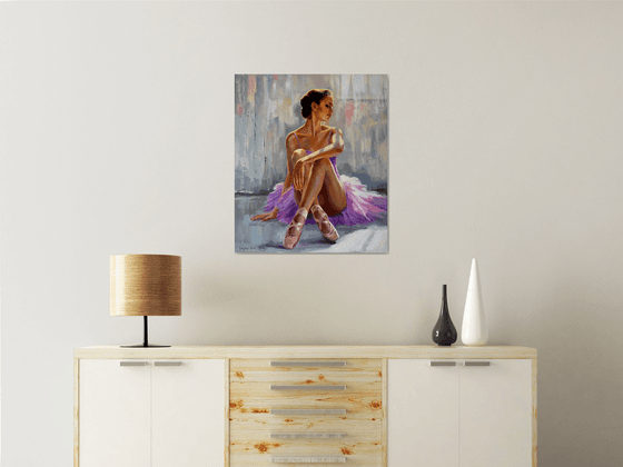 Ballerina in pink
