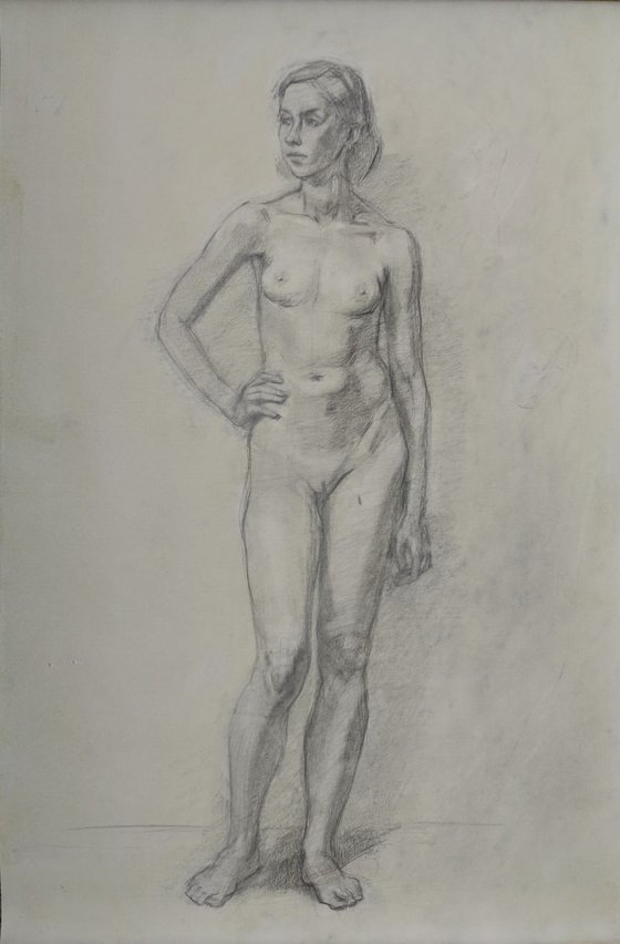 Standing Female Nude