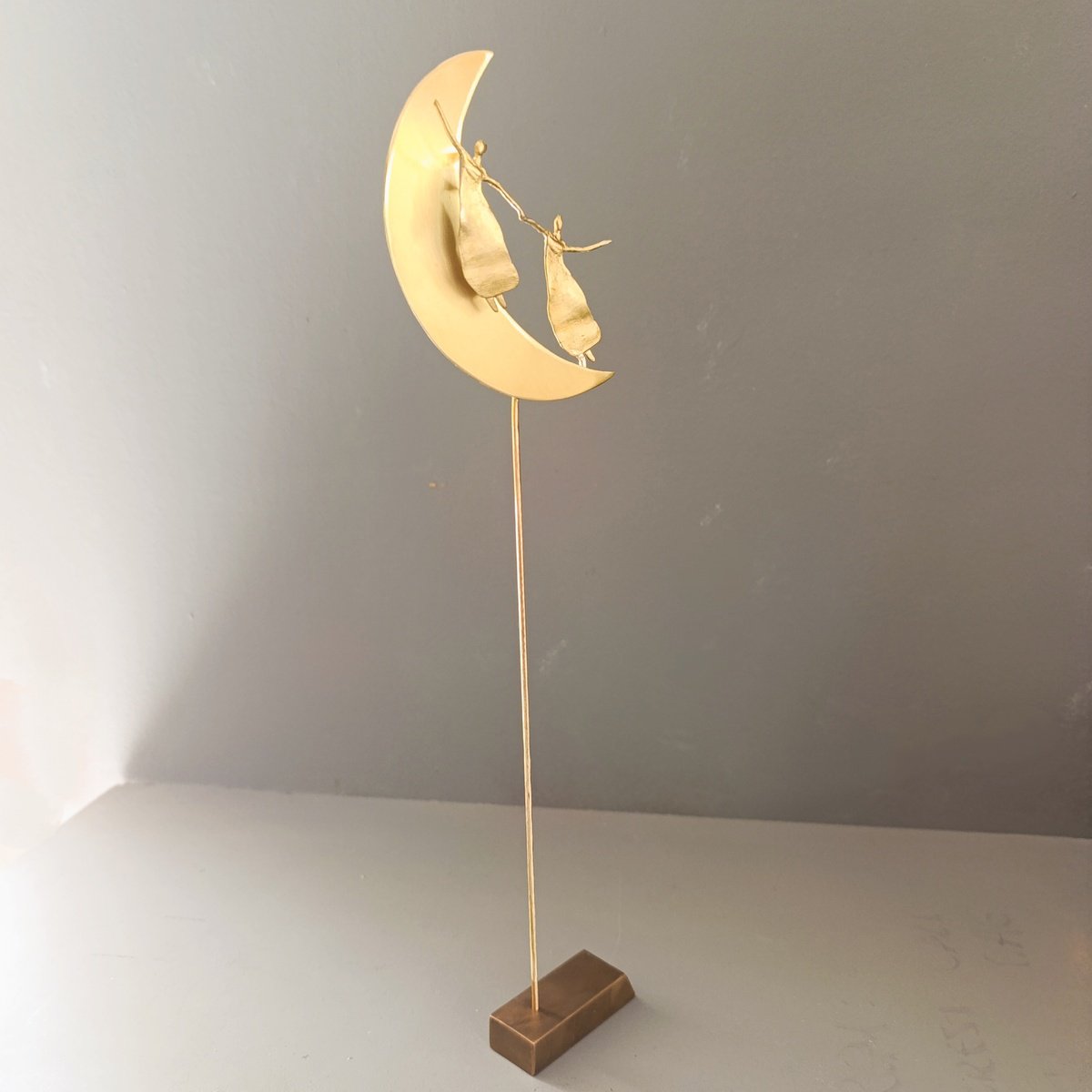 Impressionistic Bronze Sculpture , Like A Poem I By Anna Andreadi, 4 X 15, Artwork For Sale On Artfinder