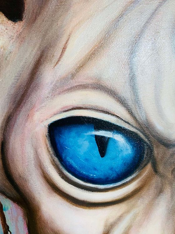 "The Cat" 100x140cm