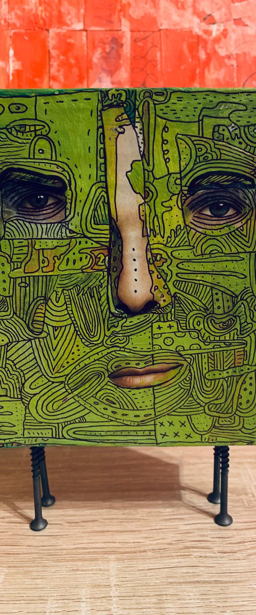 Wood human #45 by Pavel Kuragin