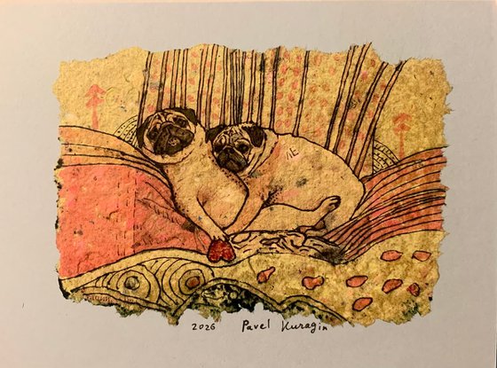 Pugs. Husband and wife #2