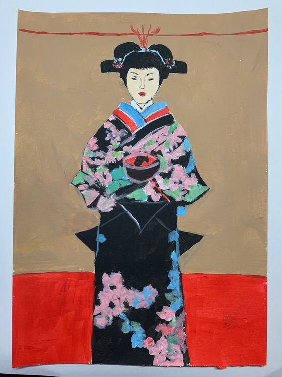 Japanese beauty. Geisha. #19