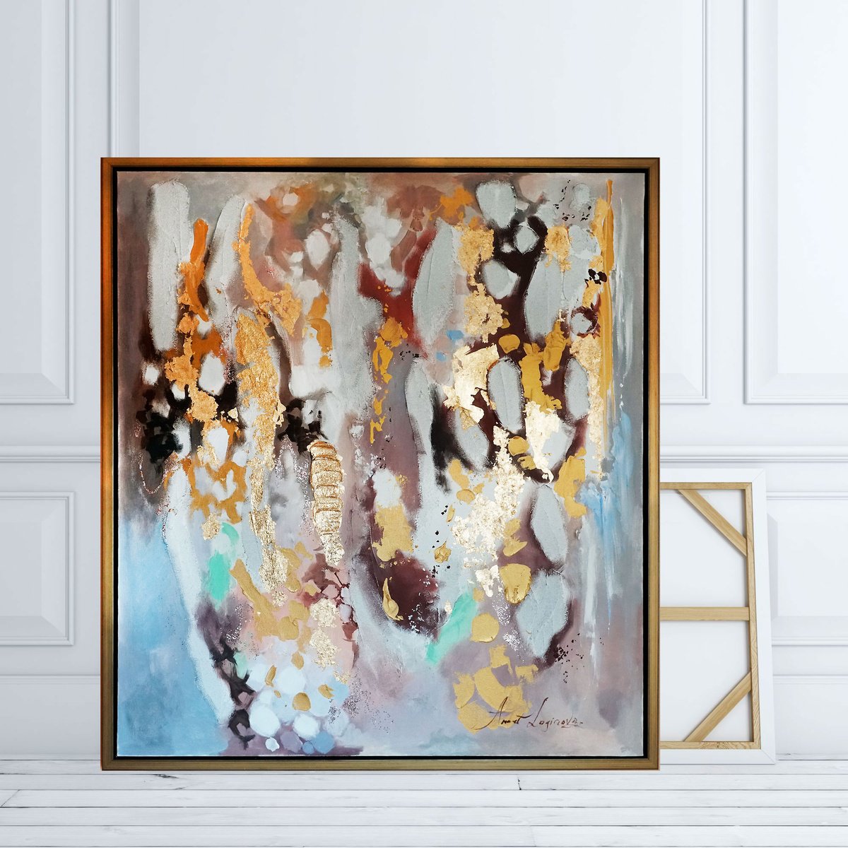 Dreams Of The Buddha By Annet Loginova, 37 X 37, Artwork For Sale On Artfinder