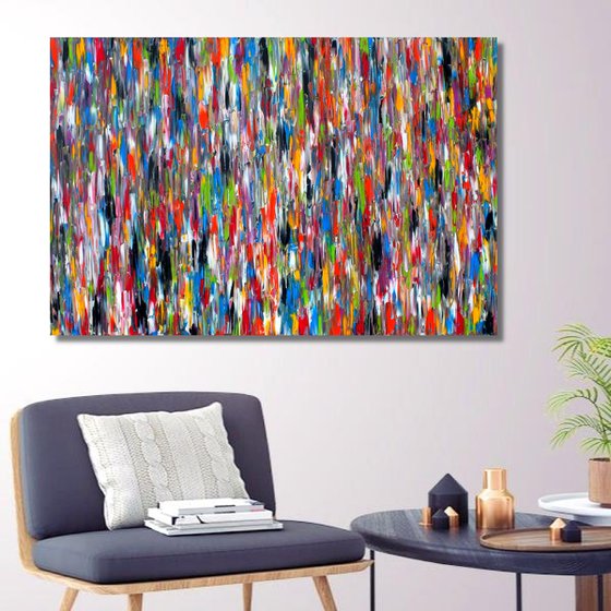 All In #19, 90 x 60 cm