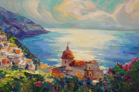 Positano in Morning Light