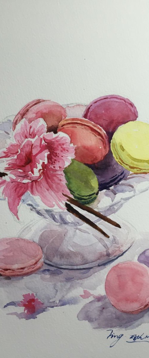 Macaroons by Jing Chen