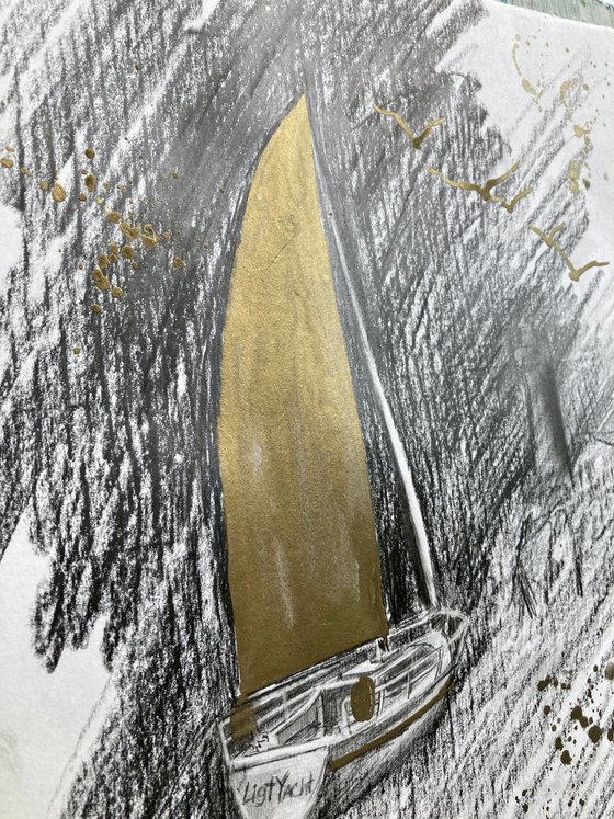 Antique Gold Sails