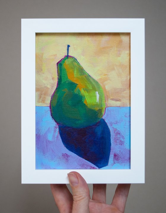 Small framed 'Pear'