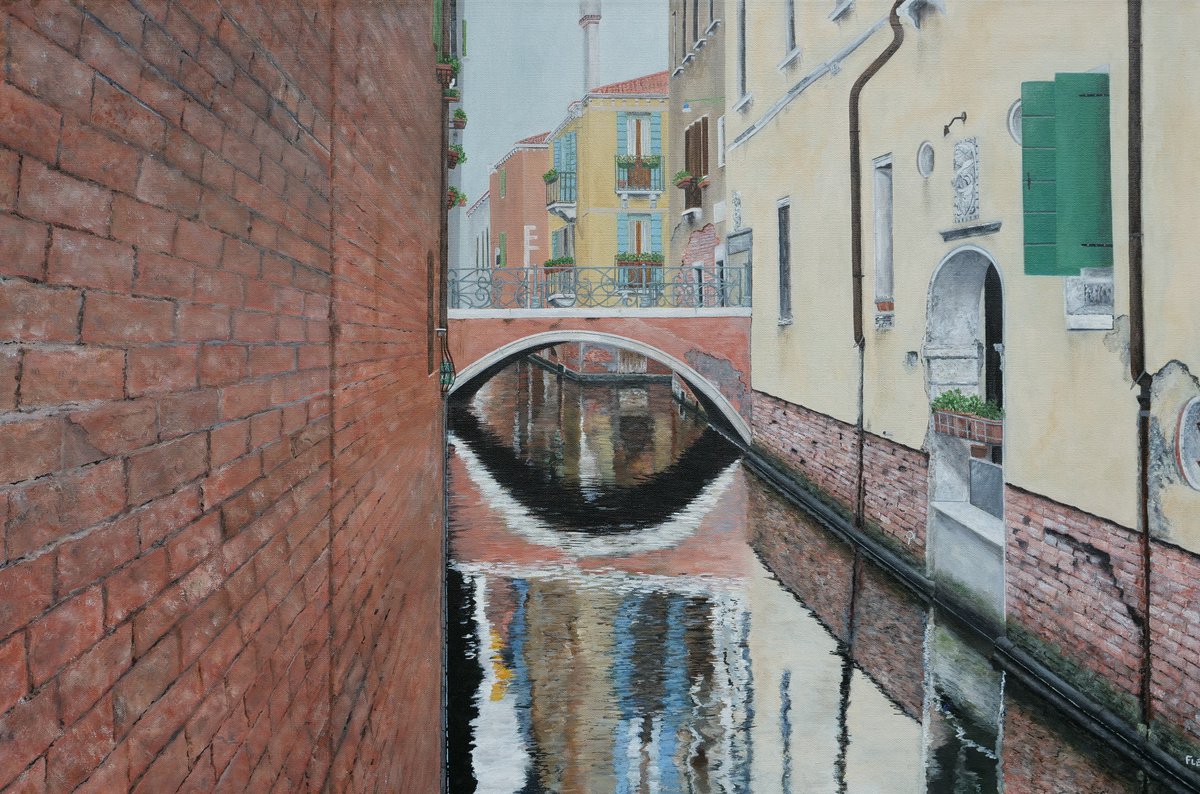 Morning In Venice 12 By Steven Fleit, 36 X 24, Artwork For Sale On Artfinder