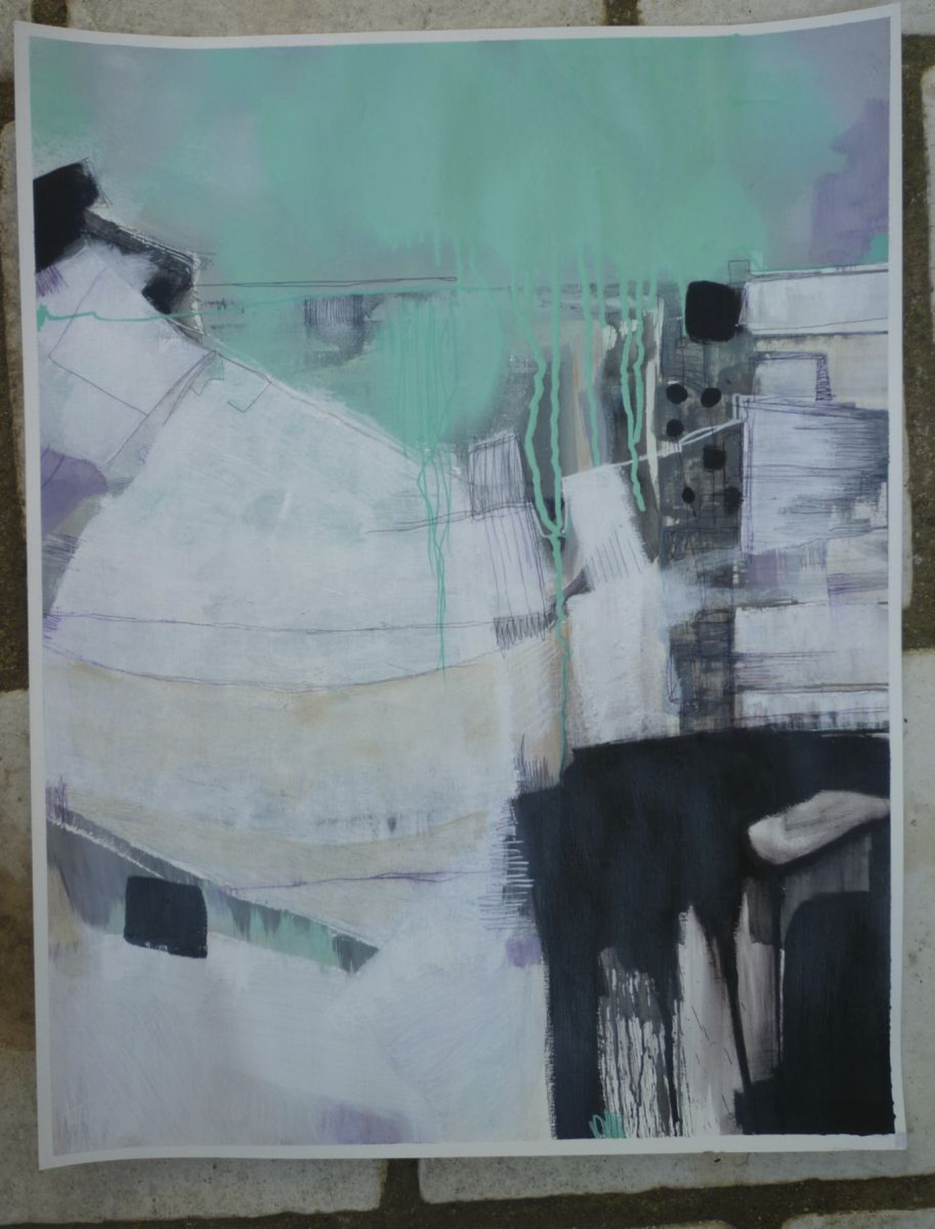 Walking Near The Edge By Lorraine Tuck Artfinder