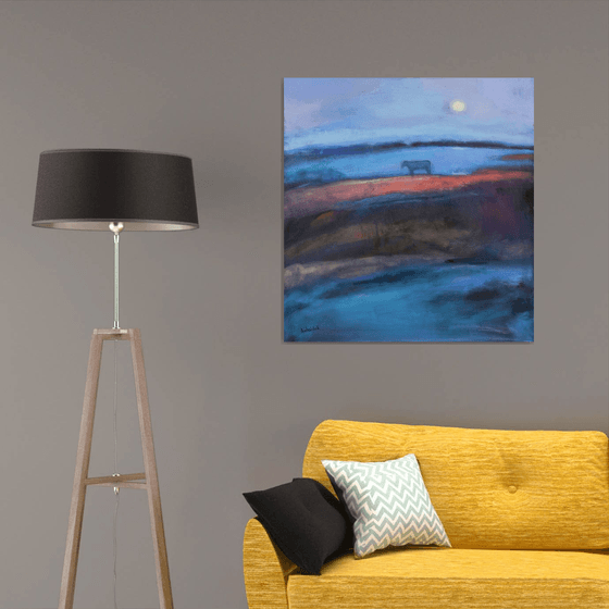 Twilight time and Moonrise
