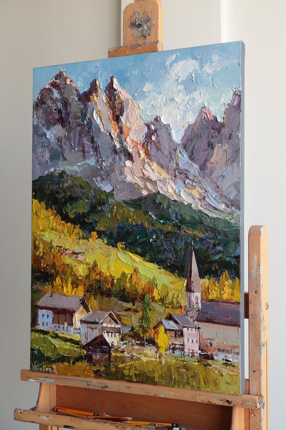 Sunlit Dolomites