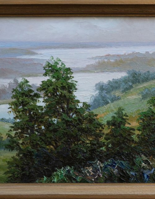 ABOVE THE RIVER 2 by Oleksii Vylusk