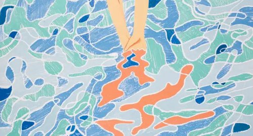 Artwork by David Hockney