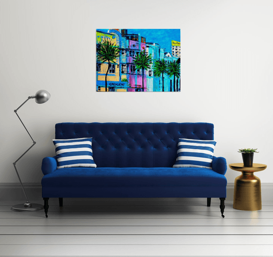 Ocean Drive -Large ( 40" x 30" - 102cm x 76cm)