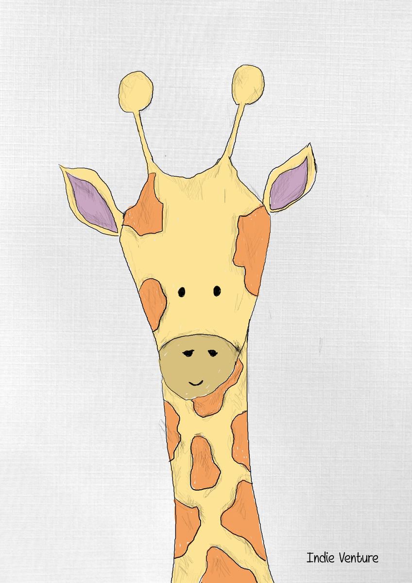 Giraffe by Indie Flynn-Mylchreest