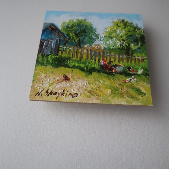 Hen & Farmyard Mini Gift Set