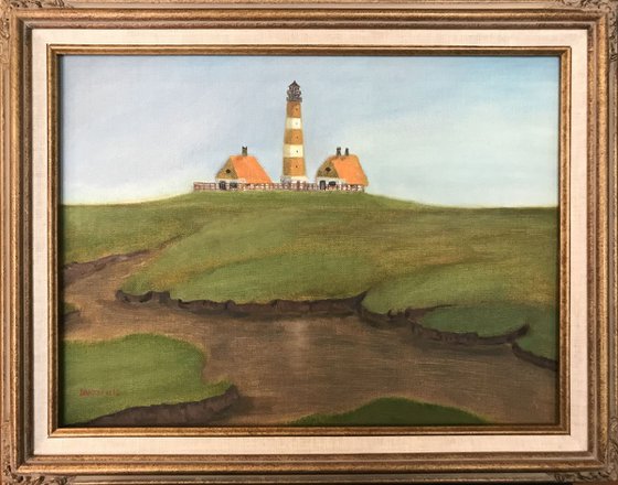 ORANGE ISLE LIGHT WITH FRAME