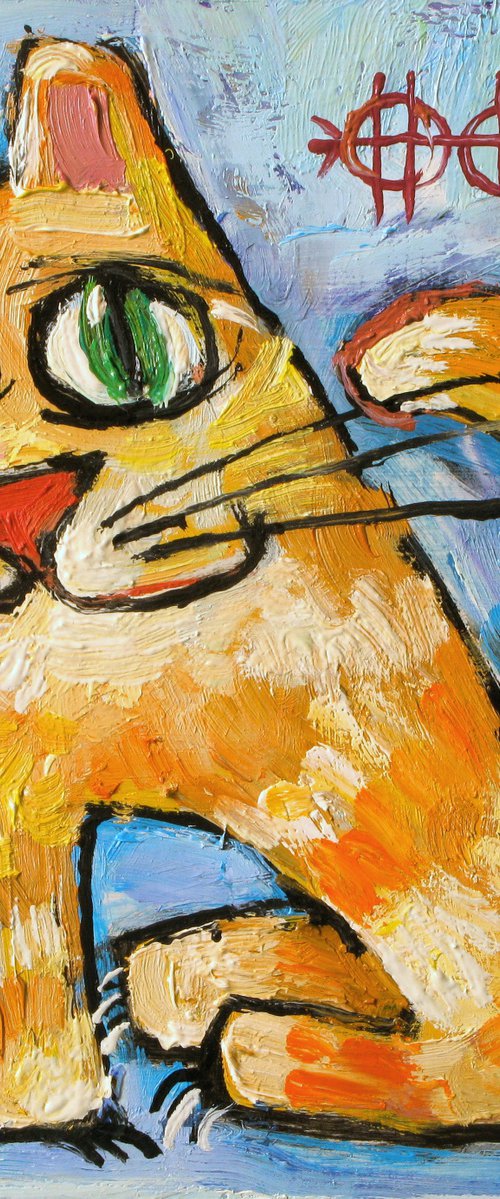Cat stories #29 by Nikita Ostapenco