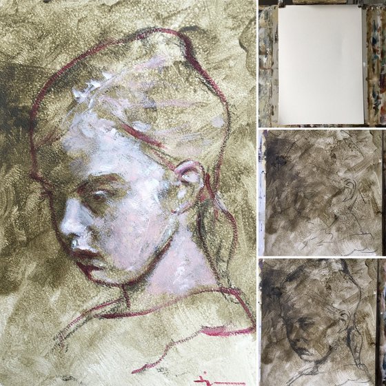 Alizarin Crimson Study #2