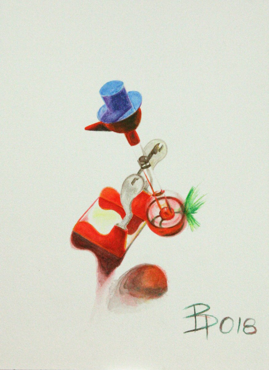 Sketch for Lucky bird - 2 by Paolo Borile