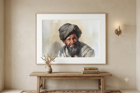 "The Wisdom of Age: Portrait of an Elder"
