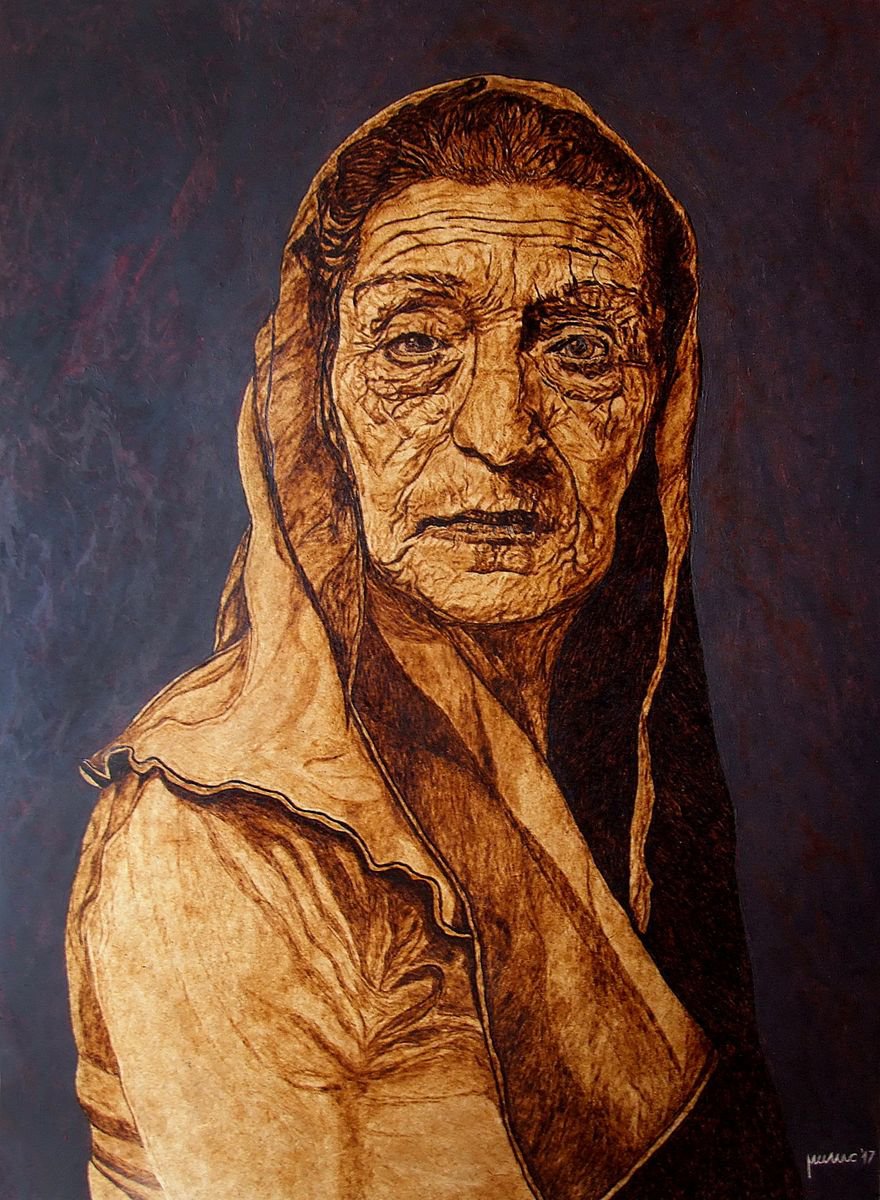 Expressive Painting , Calming By Milis Pyrography, 20 X 28, Artwork For Sale On Artfinder