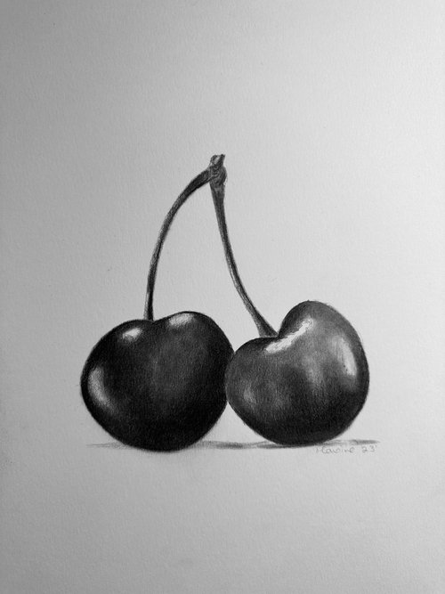 Cherries by Maxine Taylor