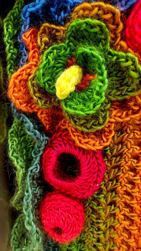 Yarn Flowers 2