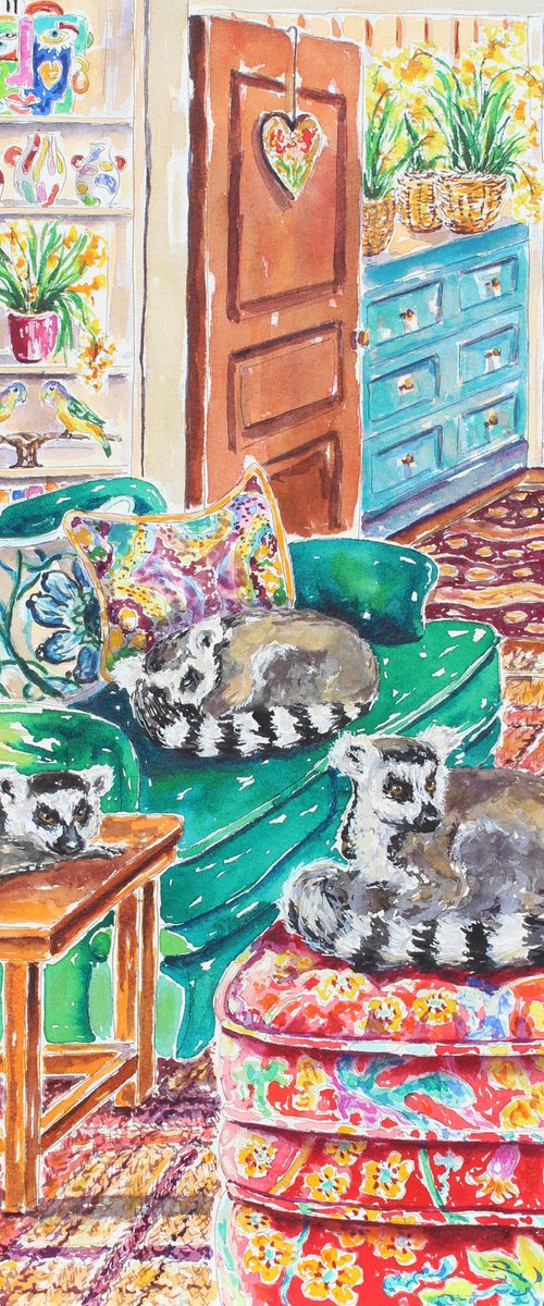 Lemur Me Alone by Kristen Olson Stone