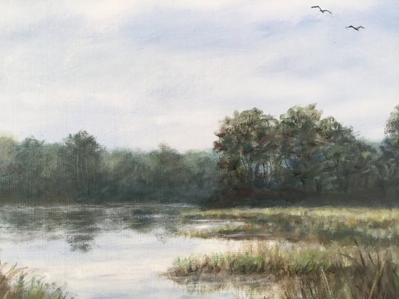 Lowcountry Afternoon - oil 20X24 (SOLD)