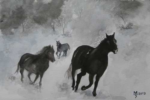 HORSES by Zoran Mihajlović Muza