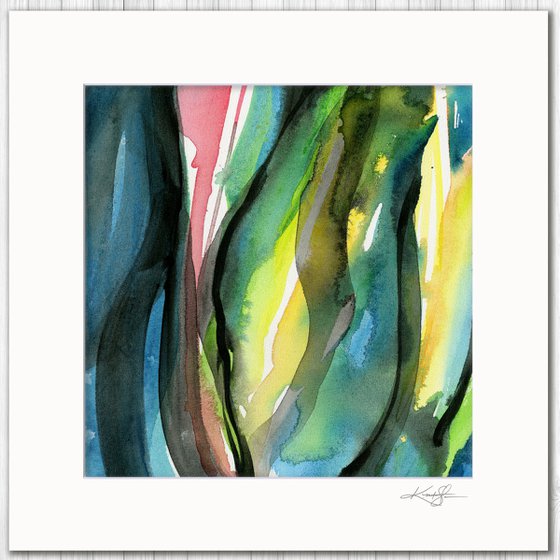 Elemental Dance 1 - Abstract Painting by Kathy Morton Stanion