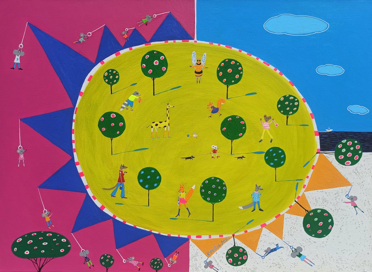  Josephine In Wonderland By Katrina Avotina, 28 X 20, Artwork For Sale On Artfinder