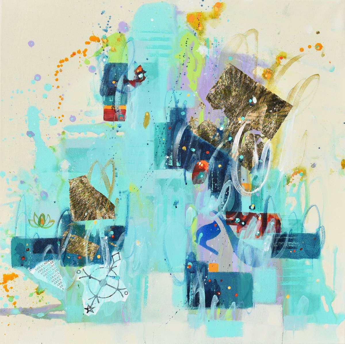 Stillness Speaks By Cynthia Ligeros, 24 X 24, Artwork For Sale On Artfinder