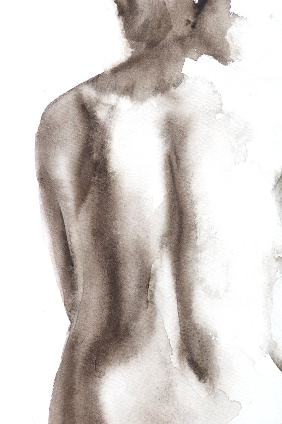 Nude in Sepia I