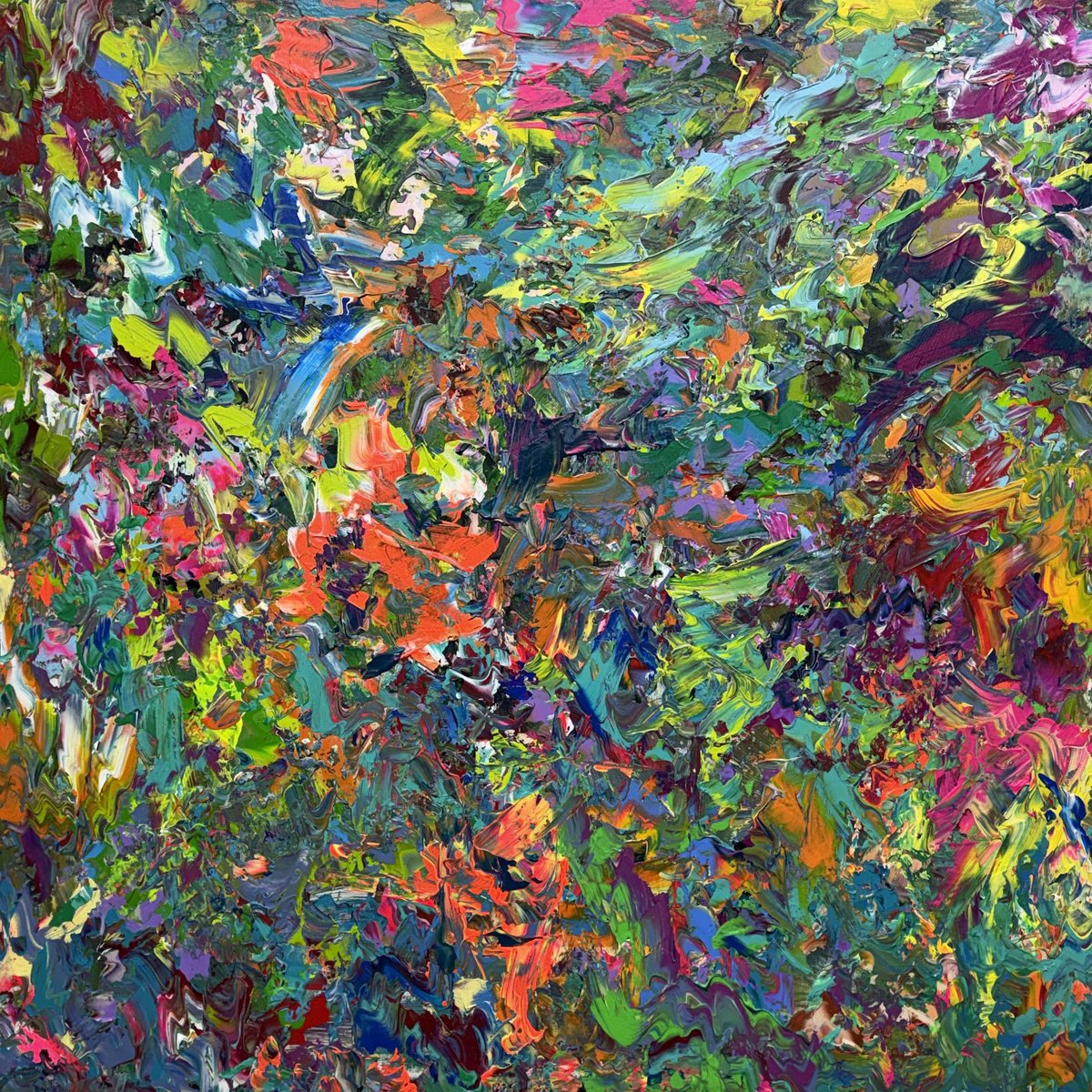 Color Takes Over By Andre Brauer, 39 X 39, Artwork For Sale On Artfinder