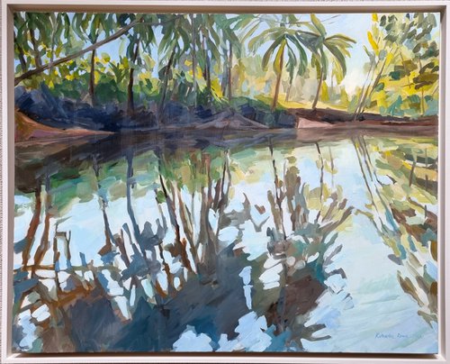 Tell me where the mangrove leads by Katharine Rowe