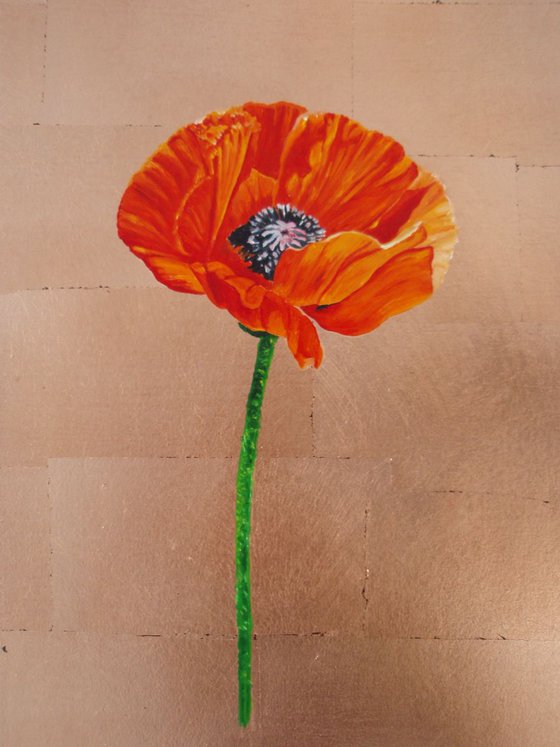 "Orange Poppy III"