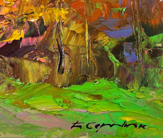 Autumn Sparkles with Gold