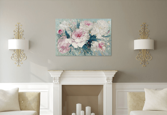The Gentle Breath of Peonies